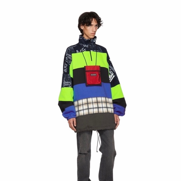 Balenciaga Red Explorer Strap Pouch - Picture 7 of 8